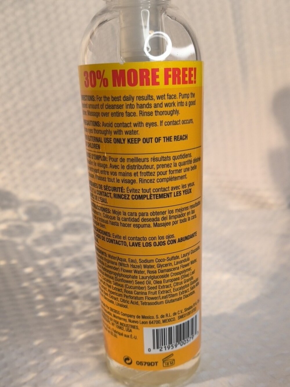 Dermactin-TS Witch Hazel Daily Facial Cleanser 8 Oz - Picture 4 of 4